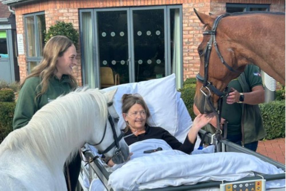 Equine Ambassadors Bring Comfort and Joy to St Leonard’s Hospice