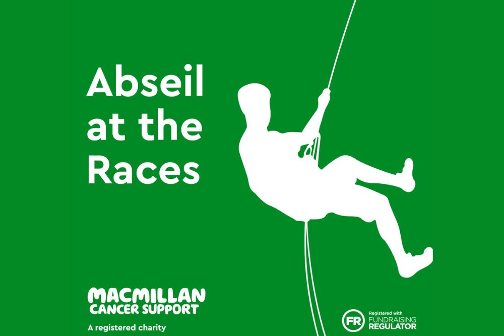 Abseil at the Races for Macmillan in 2026
